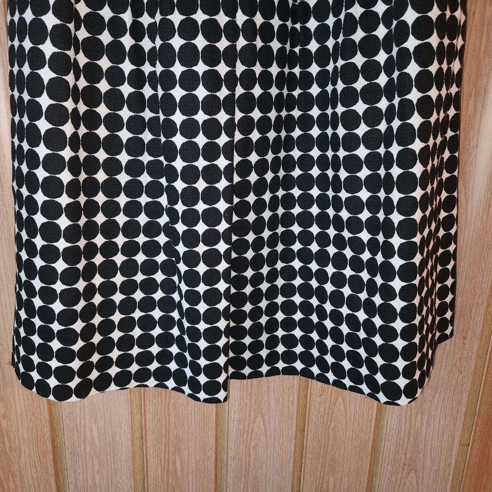 Banana Republic Black and White Polka Dot Mini Dress - Picture 5 of 9